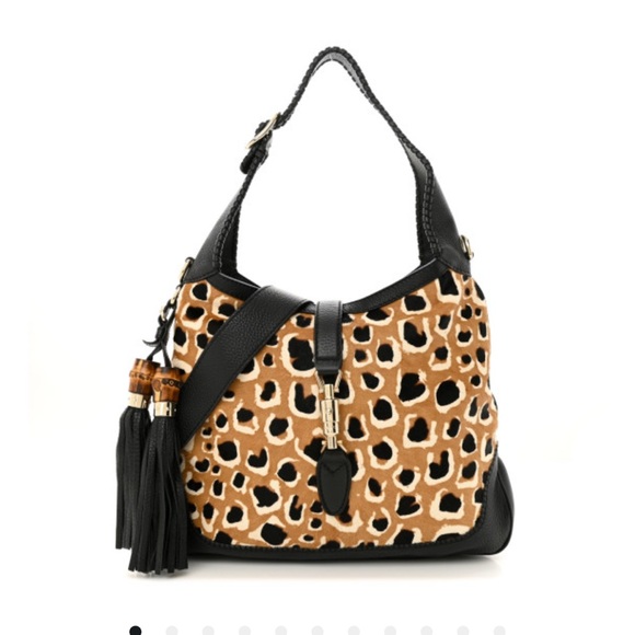 Gucci Handbags - ISO: Leopard Bamboo Gucci Jackie